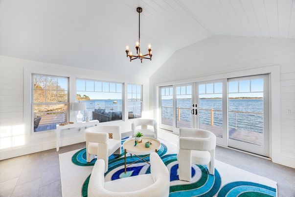 Interior, Living room, Pendant Lights, Water
