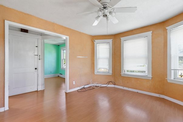 Empty room, Interior, Wood Texture Flooring
