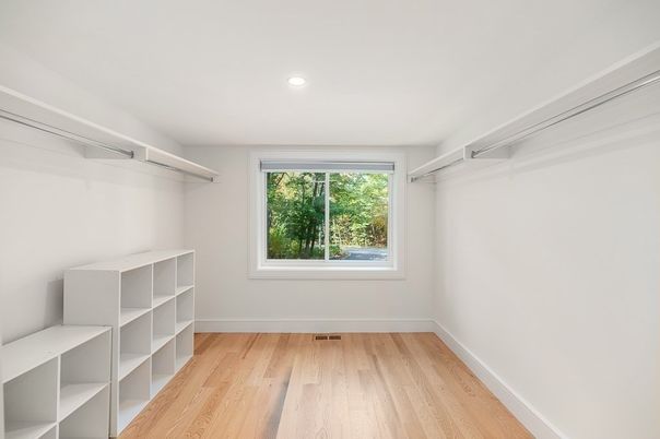 Interior, Recessed Lighting, Walk-in Closets, Wood Texture Flooring
