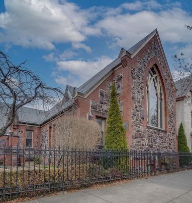 Exterior, Facade, Brick Facade, Tudor Revival