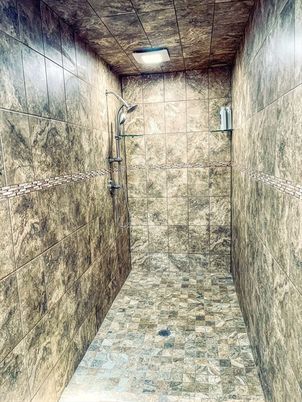 Bathroom, Interior, Stone Walls