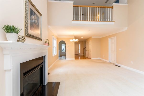 Chandelier, Fireplace, Interior, Recessed Lighting