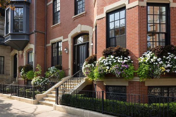 Exterior, Facade, Brick Facade, Rowhouse