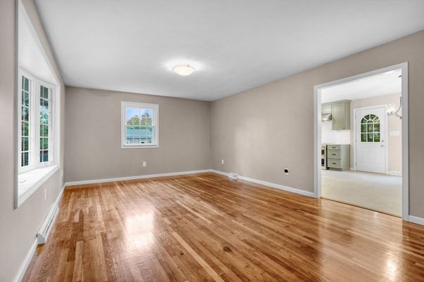 Empty room, Interior, Wood Texture Flooring