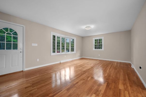 Empty room, Interior, Wood Texture Flooring