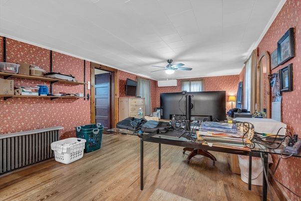 Home Office, Interior, Wood Texture Flooring