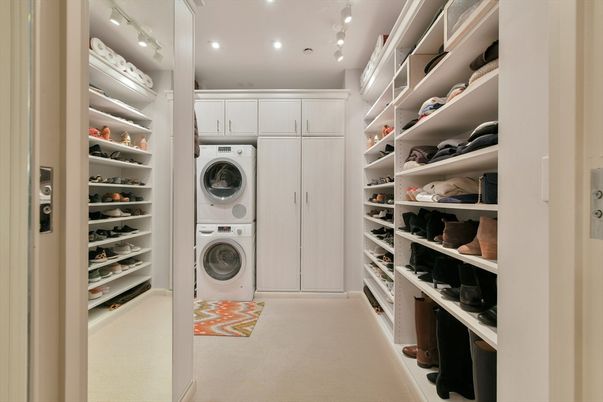 Interior, Recessed Lighting, Utility Closets, Washer