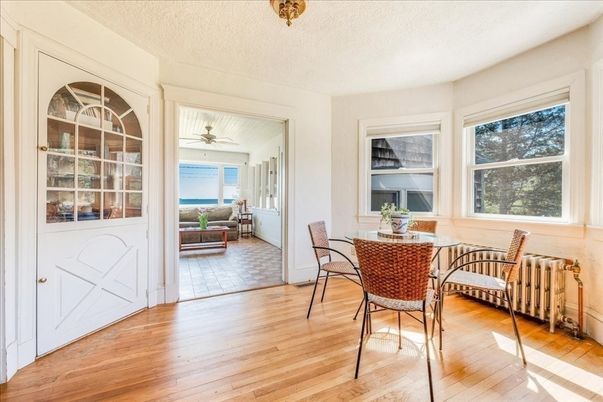 Dining room, Interior, Wood Texture Flooring