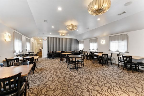 Dining room, Interior, Recessed Lighting