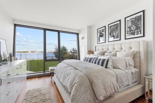 Bedroom, Interior, Water, Wood Texture Flooring