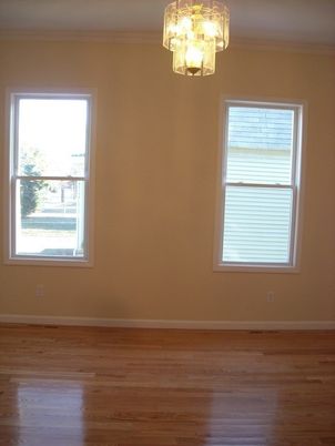 Chandelier, Empty room, Interior, Wood Texture Flooring