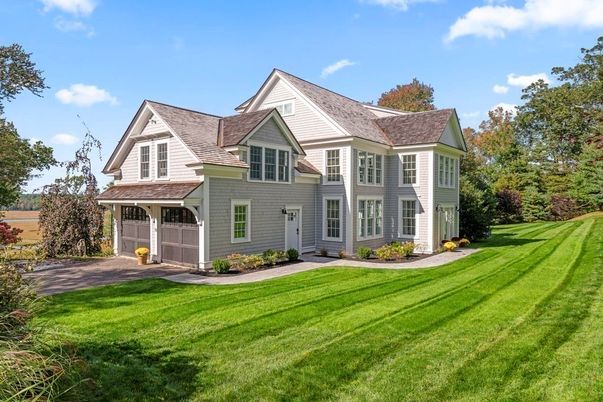 Attached, Backyard, Exterior, Facade, Farmhouse