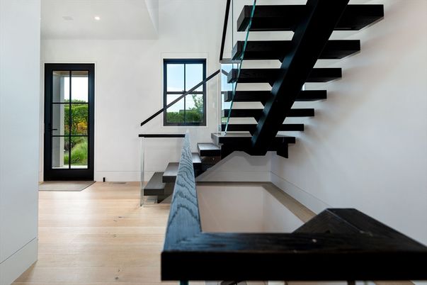 Interior, Recessed Lighting, Wood Texture Flooring