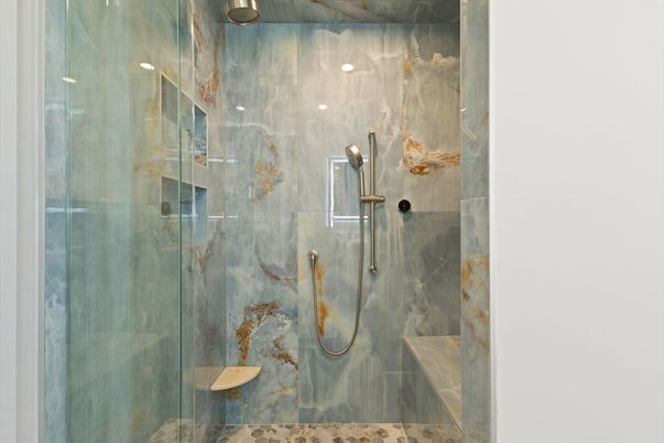 Bathroom, Glass Shower, Interior
