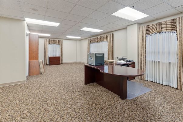 Home Office, Interior, Recessed Lighting