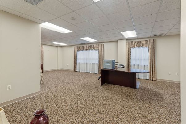 Home Office, Interior, Recessed Lighting