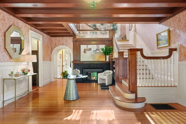 Fireplace, Interior, Wooden Beams, Wooden Ceilings, Wood Texture Flooring