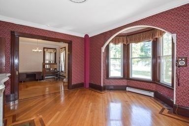 Chandelier, Interior, Wood Texture Flooring