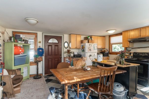 Dining room, Interior, Kitchen