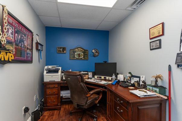Home Office, Interior, Wood Texture Flooring