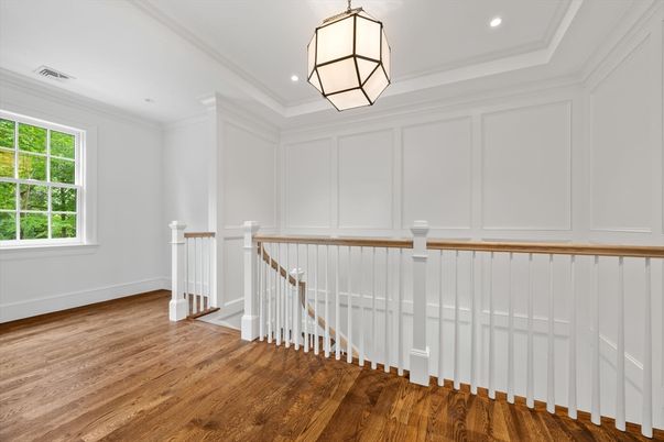 Interior, Pendant Lights, Recessed Lighting, Wood Texture Flooring