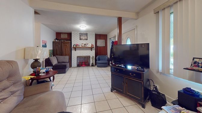 Fireplace, Interior, Living room, Stone Walls