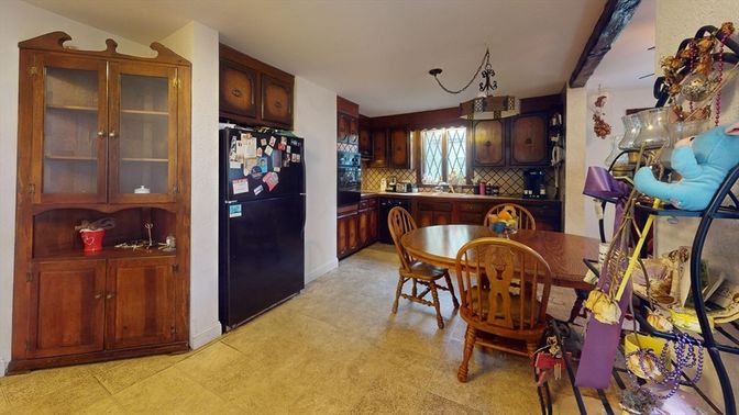 Dining room, Interior, Kitchen