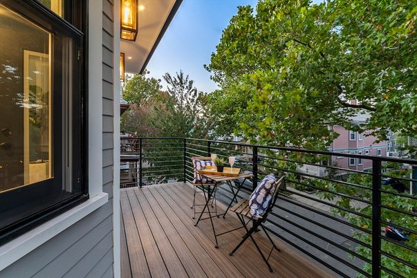 Exterior, Wood Texture Flooring