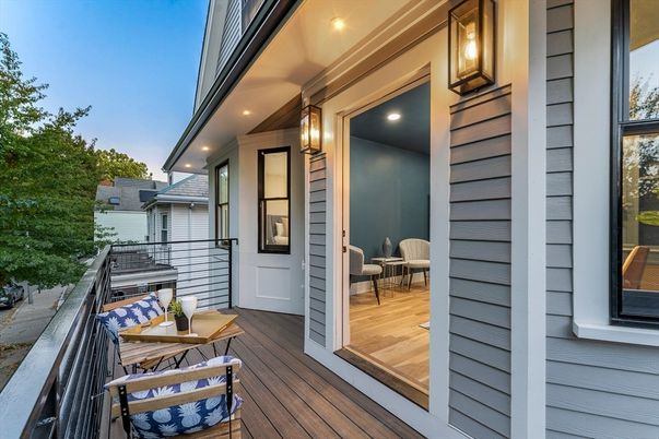 Exterior, Wood Texture Flooring