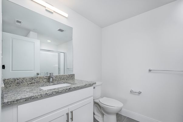 Bathroom, Interior, Recessed Lighting