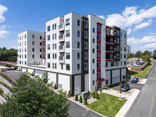 Exterior, Facade, Condo Building