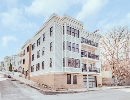 Attached, Exterior, Facade, Condo Building
