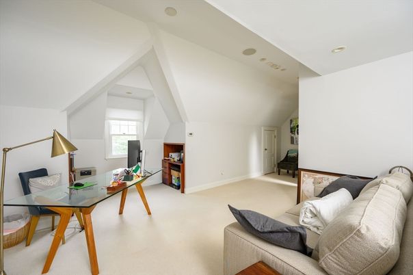 Home Office, Interior, Living room, Recessed Lighting