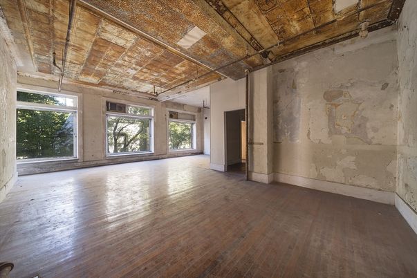 Empty room, Interior, Wooden Ceilings, Wood Texture Flooring