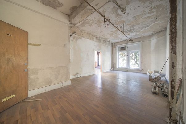 Empty room, Interior, Wood Texture Flooring