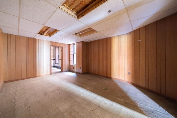 Empty room, Interior, Wooden Walls