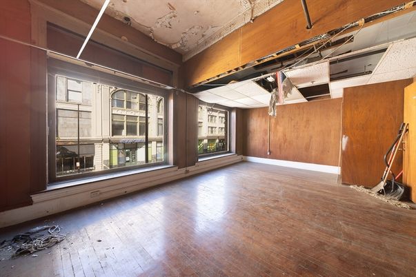 Empty room, Interior, Wood Texture Flooring