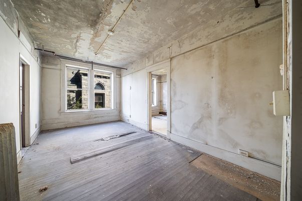 Empty room, Interior, Wood Texture Flooring