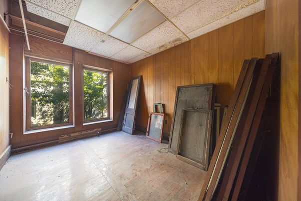 Empty room, Interior, Wooden Walls
