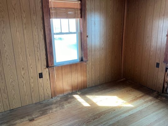 Empty room, Interior, Wood Texture Flooring, Wooden Walls