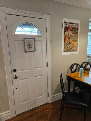 Dining room, Interior, Wood Texture Flooring