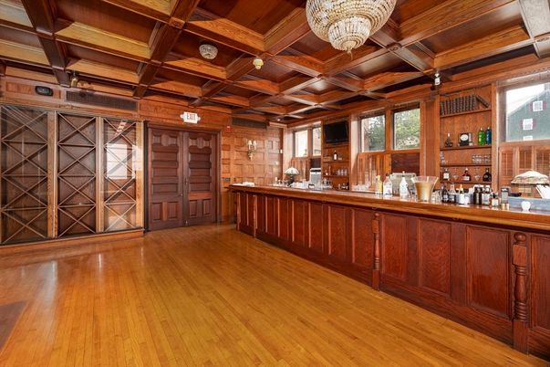 Chandelier, Empty room, Interior, Wooden Beams, Wooden Ceilings, Wood Texture Flooring, Wooden Walls