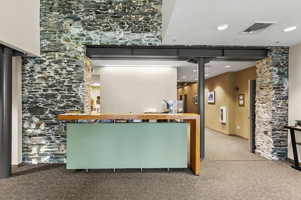 Interior, Recessed Lighting, Stone Walls