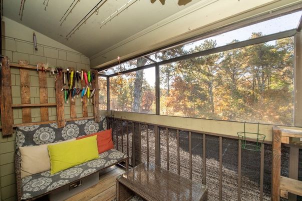 Interior, Sun Room, Wood Texture Flooring