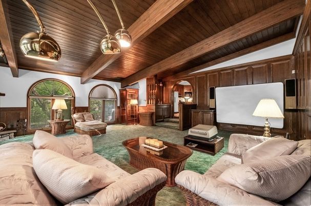 Interior, Living room, Wooden Beams, Wooden Ceilings, Wooden Walls
