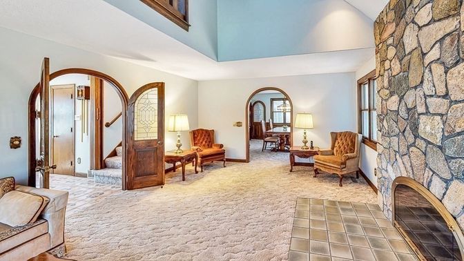 Interior, Stone Walls