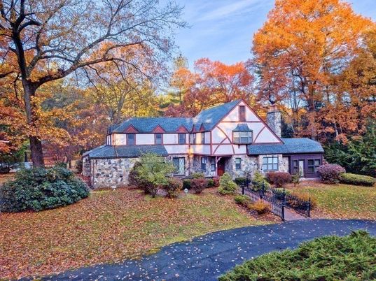 Backyard, Exterior, Facade, Brick Facade, Tudor Revival