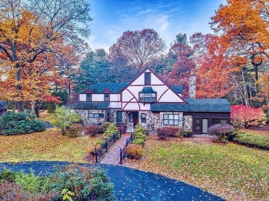 Backyard, Exterior, Facade, Brick Facade, Tudor Revival