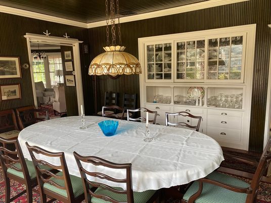 Dining room, Interior, Pendant Lights