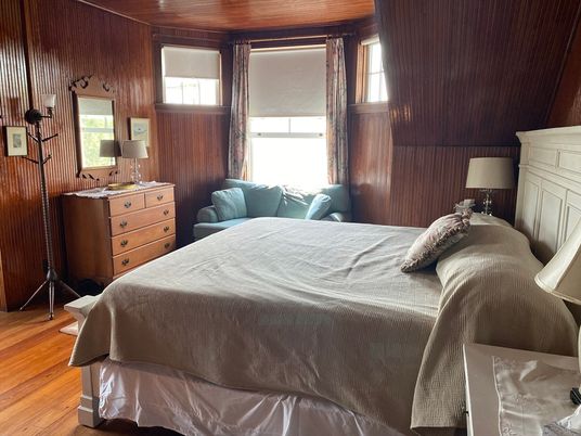 Bedroom, Interior, Wood Texture Flooring, Wooden Walls